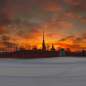 Морозные закаты