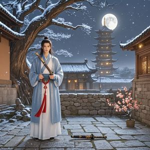 月如霜华-浅梦悠韵