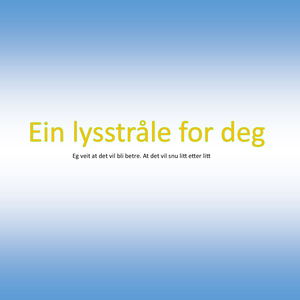 Ein lysstråle for deg