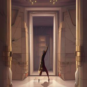 the image in the mirror