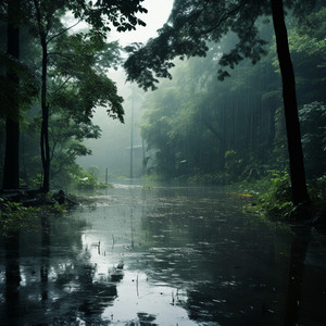 Danza De La Lluvia Junto Al Arroyo