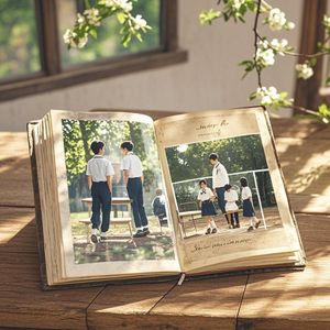 旧相册里的时光