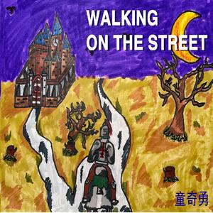 Walking on the street