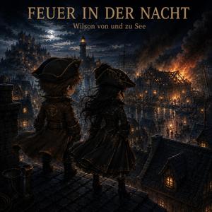Feuer in der Nacht
