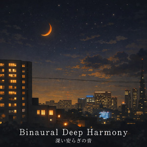 バイノーラル 睡眠用BGM 深呼吸できる静かな夜