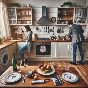 부엌에 가 보는 건 어때? 그렇게 부부싸움은 시작되었어