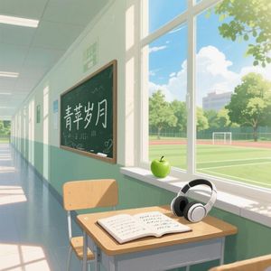 单车穿过林荫道