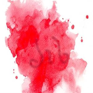 red watercolor y22w6d1