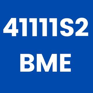 41111S2BME (for once to be me)