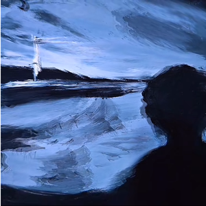 一直游到海水变蓝