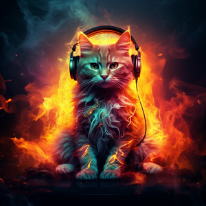 Gentle Nighttime Cat Music Flow