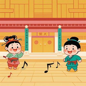 国学成语儿歌《平易近人》