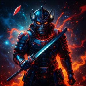 Неоновый закат