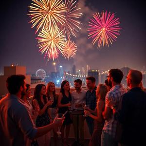 Oudejaarsavond met Vrienden bij Ramon