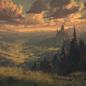 Dusk Over the Plains