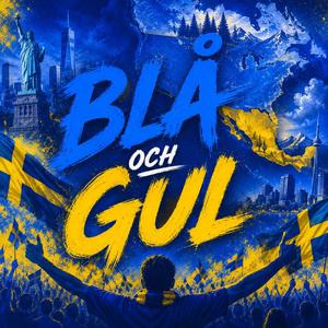 Blå och gul