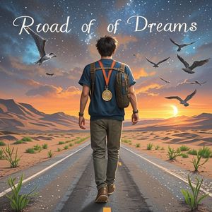 梦想之路-塔山下的流水