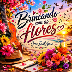 Brincando com as flores