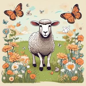 Die Abenteuer von Flöckchen dem Schaf