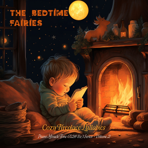 All the Pretty Ponies - Piano Miracle Tone (528 Hz) with Cozy Fireplace Sounds