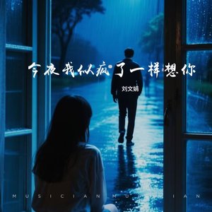 今夜我似疯了一样想你