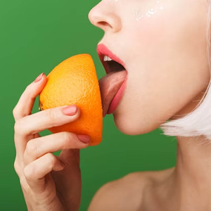 Não é a metade da minha laranja mas eu te chuparia