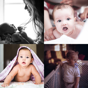 温和休息的宝贝梦想