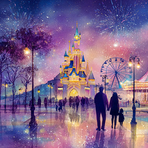 夢の国でファンタジークリスマス