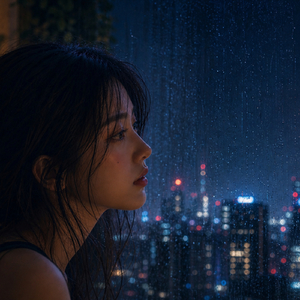too quiet with the rain