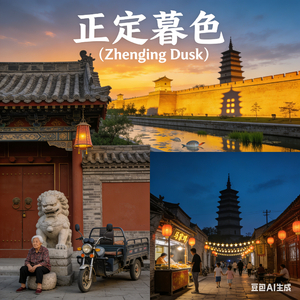 正定暮色（Zhengding Dusk）