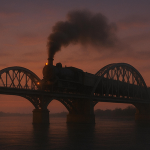 Dusk over the Godavari
