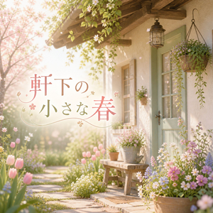 軒下の小さな春