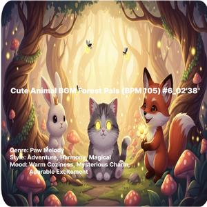 Cute Animal BGM Forest Pals(BPM 105) #6_02'38'