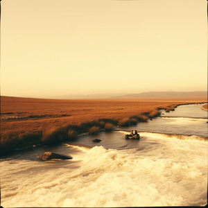 Lost in the beauty of the horizon at dusk