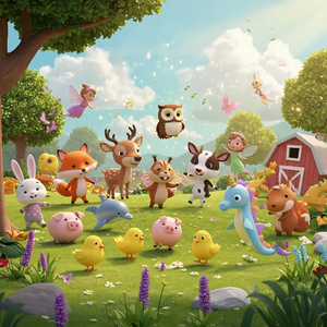 ¡Fiesta Loca en el Bosque!