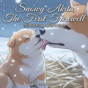 雪降る秋田, 最初の別れ(Snowy Akita, The First Farewell)