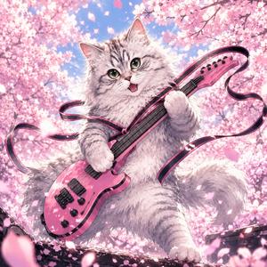 桃花乱舞
