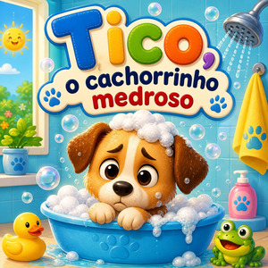TICO O CACHORRINHO MEDROSO