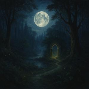 Echoes of the moonlit river