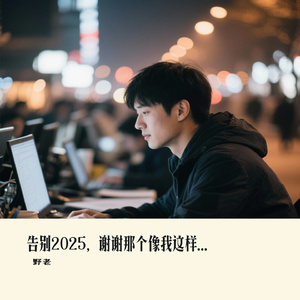 告别2025，谢谢那个像我这样的人