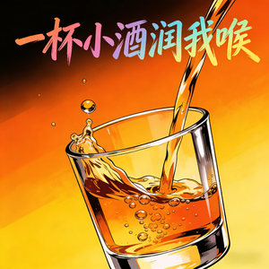 一杯小酒润我喉