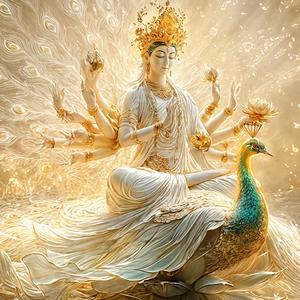 Peacock Wisdom Queen Mantra (孔雀明王心咒)