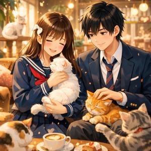 かわいい ねこかふぇ