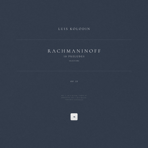 10 Preludes, Op. 23: No. 3 in D Minor. Tempo di minuetto