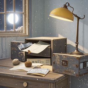 旧抽屉里的月光