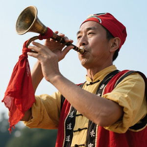 唢呐响 吹纲常