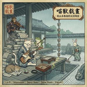 The Moment of Putting on Round Glasses