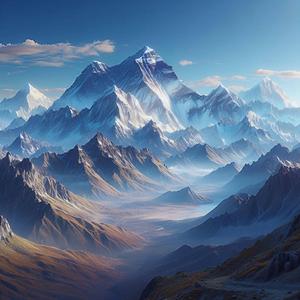 Flying Over Mount Everest