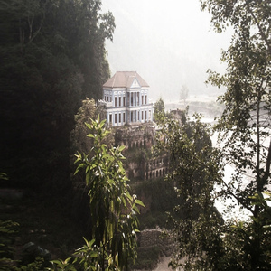 Boy In Forest Trying To Hotwire The Earth