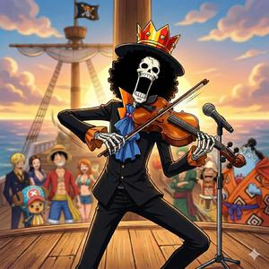 Soul King Brook (Bink’s Sake Never Dies) One Piece